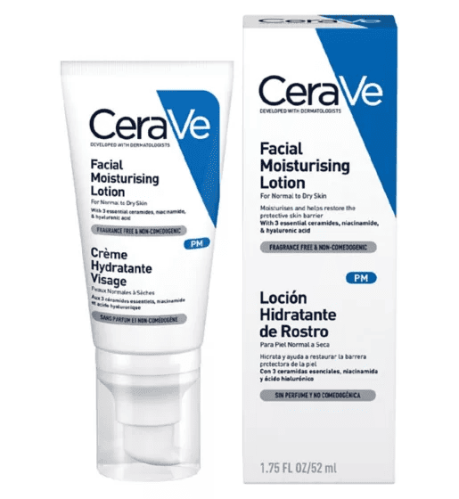 CeraVe Facial Moisturising Lotion PM - Normal to Dry Skin