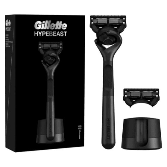 Gillette HYPEBEAST Limited Edition Razor With +1 Blade and Magnetic Stand