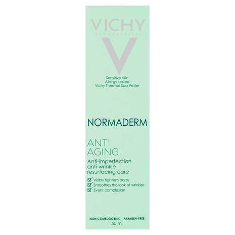 Vichy Normaderm Anti-Ageing Anti-Blemish Resurfacing Moisturiser 50ML