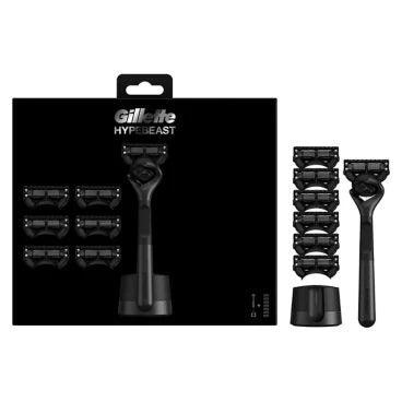 Gillette HYPEBEAST Limited Edition Razor With 6 Blades and Magnetic Stand