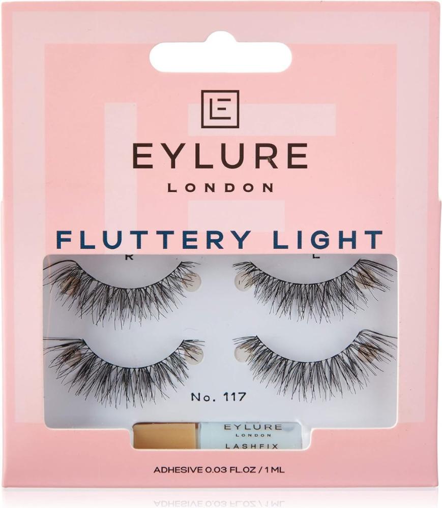 Eylure Fluttery Light Lashes No.117 Twin Pack