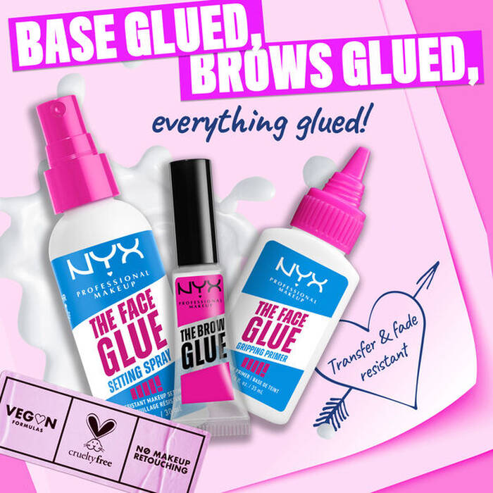 NYX Professional Makeup The Face Glue Gripping Setting Spray