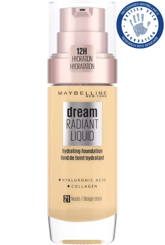 MAYBELLINE Dream Radiant Liquid Hydrating Foundation