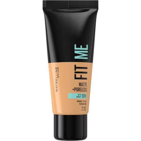 Maybelline Fit Me Matte + Poreless Foundation 30ml - 220-Natural-Beige