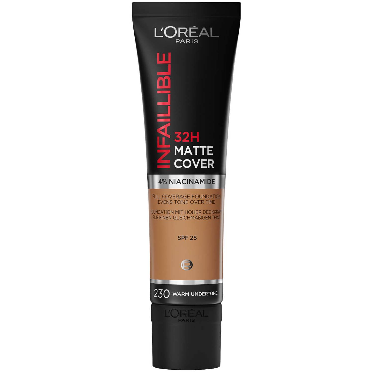 L'Oreal Paris Infallible 32hr Matte Cover Foundation SPF25 30ml