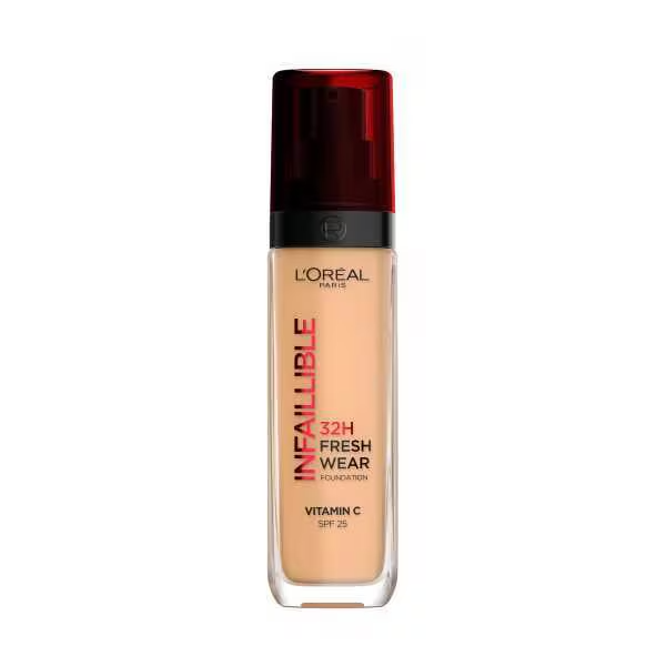 L'Oreal Paris  Infallible 32H Freshwear Foundation - 250-Radiant-Sand