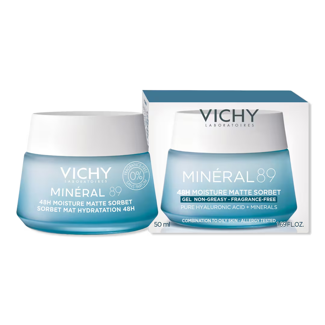 Vichy Mineral 89 48H Moisture Matte Sorbet 50ml