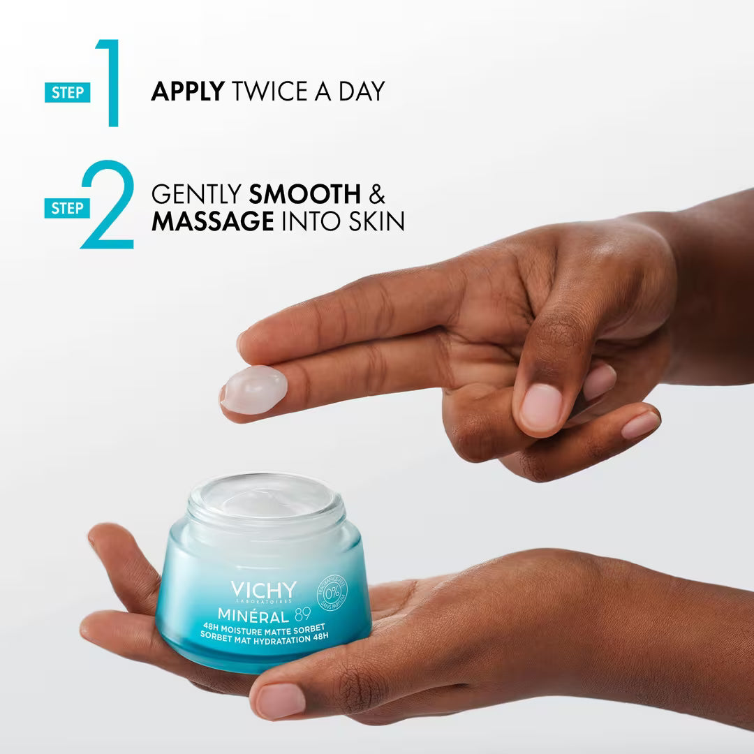 Vichy   Mineral 89 48H Moisture Matte Sorbet 50ml