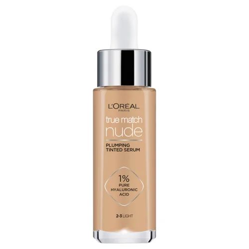 L'Oreal Paris True Match Nude Plumping Tinted Serum 1% Hyaluronic Acid