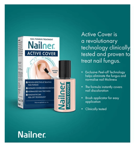 Nailner Active Cover Nail Fungus Treatment