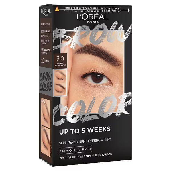 L'Oreal Paris Brow Artist Brow Colour Semi-Permanent Tint 30ml - 3.0_Dark_Brunette