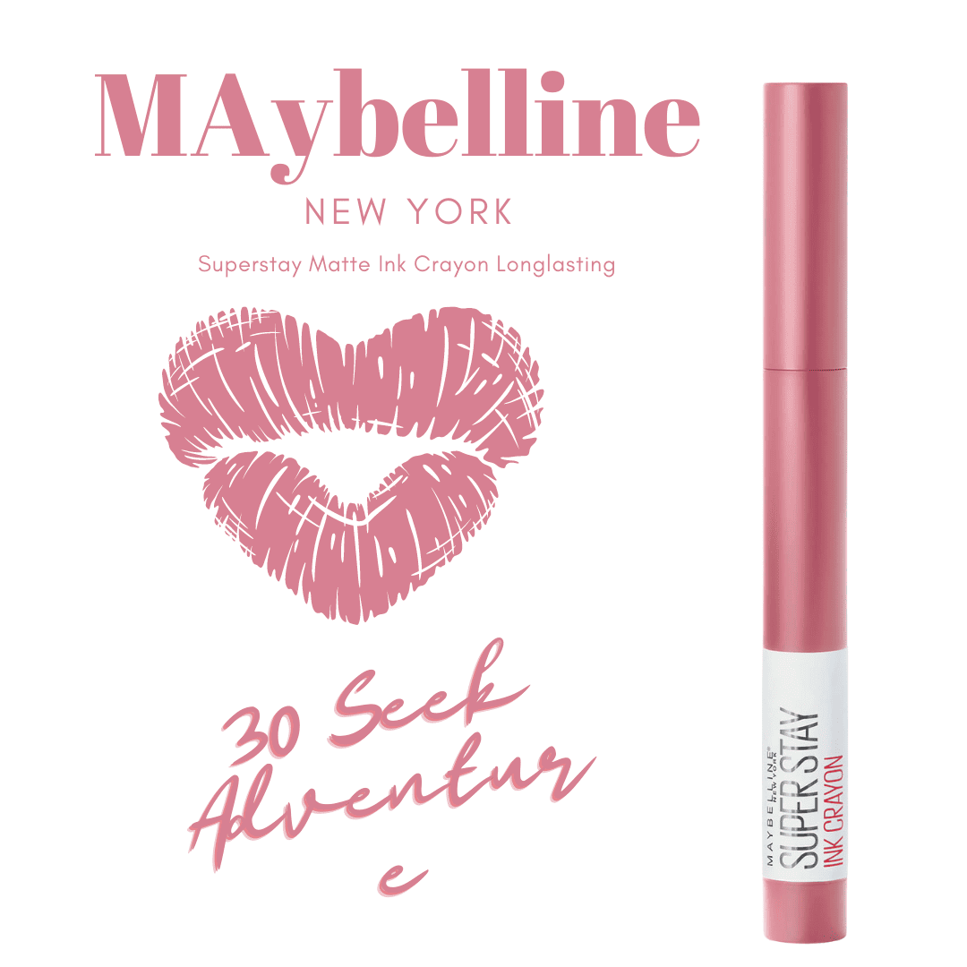 MAYBELLINE Superstay Ink Crayon Lipstick - 30 seek adventure