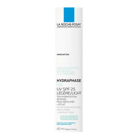 La Roche Posay Hydraphase UV Light Moisturizing Cream 40ml