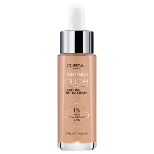 L'Oreal Paris True Match Nude Plumping Tinted Serum 1% Hyaluronic Acid