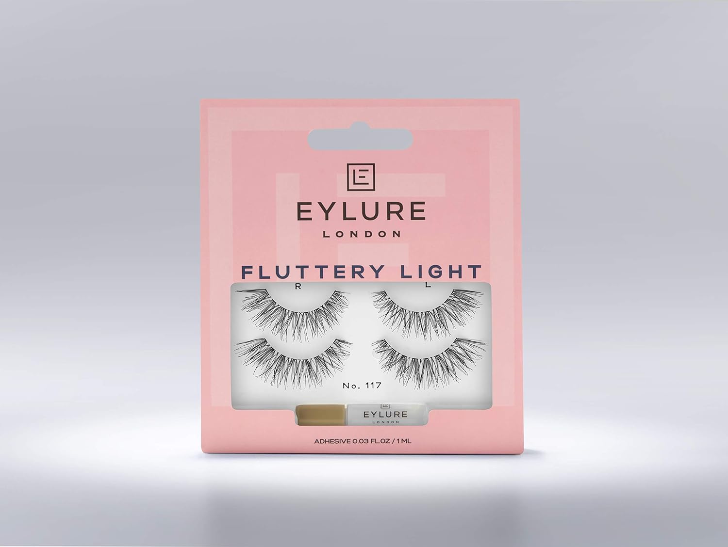 Eylure Fluttery Light Lashes No.117 Twin Pack