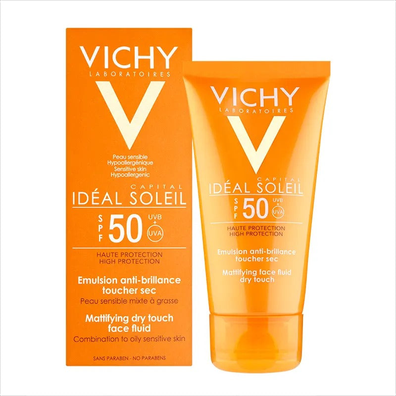 Vichy Ideal Soleil Mattifying Face Fluid Dry Touch SPF50+ 50ML