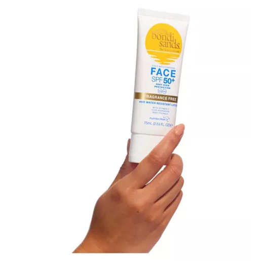 Bondi Sands Face SPF 50+ Fragrance Free 75ml