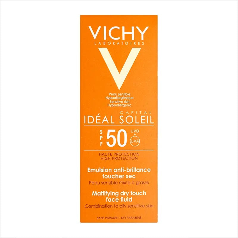 Vichy Ideal Soleil Mattifying Face Fluid Dry Touch SPF50+ 50ML