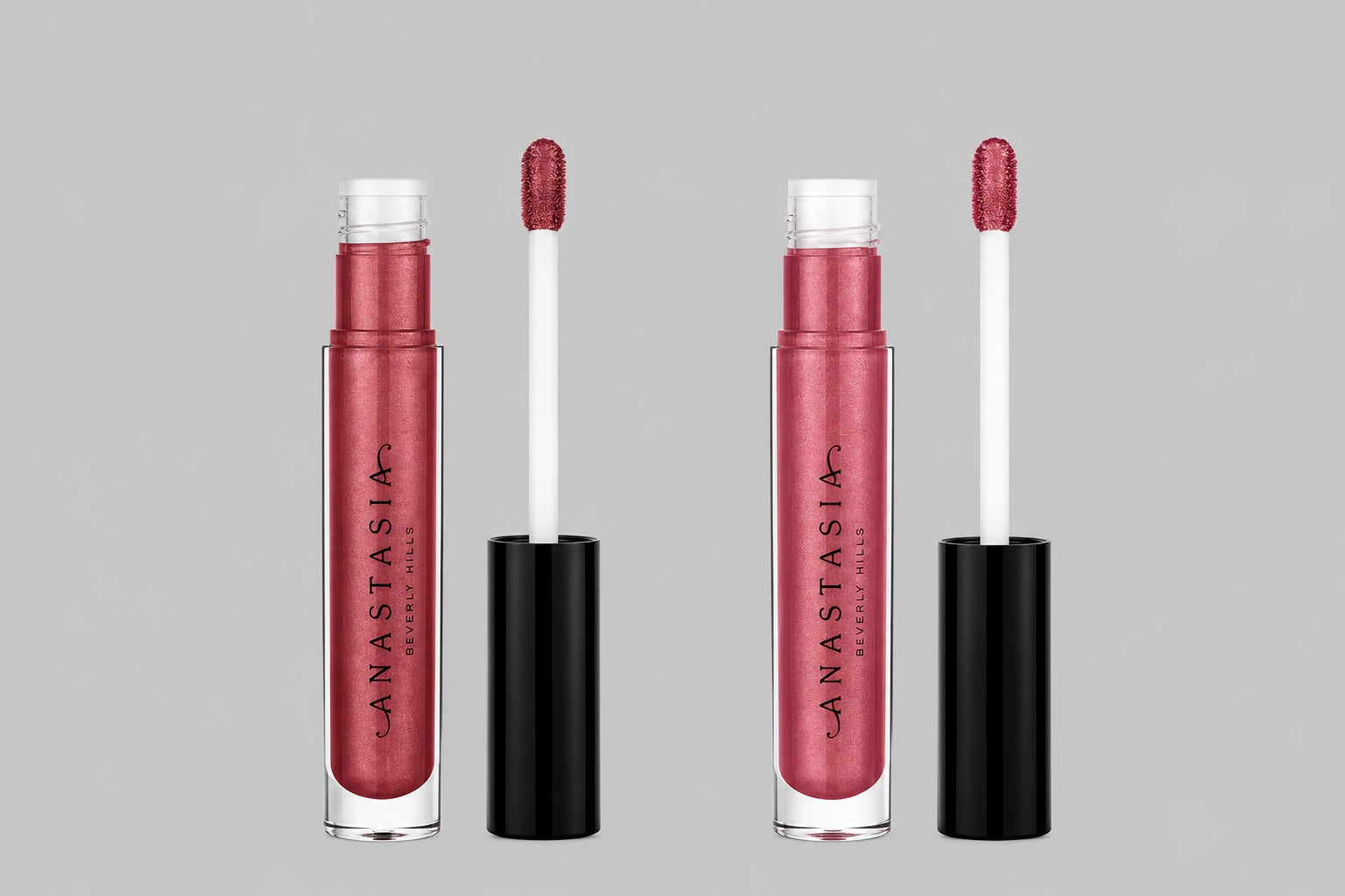 Anastasia Beverly Hills Lip Gloss Duo Metalic Rose St.Tropeg