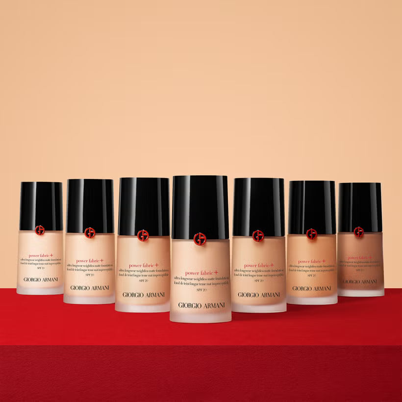 Armani Power Fabric Foundation Various Shades Main 