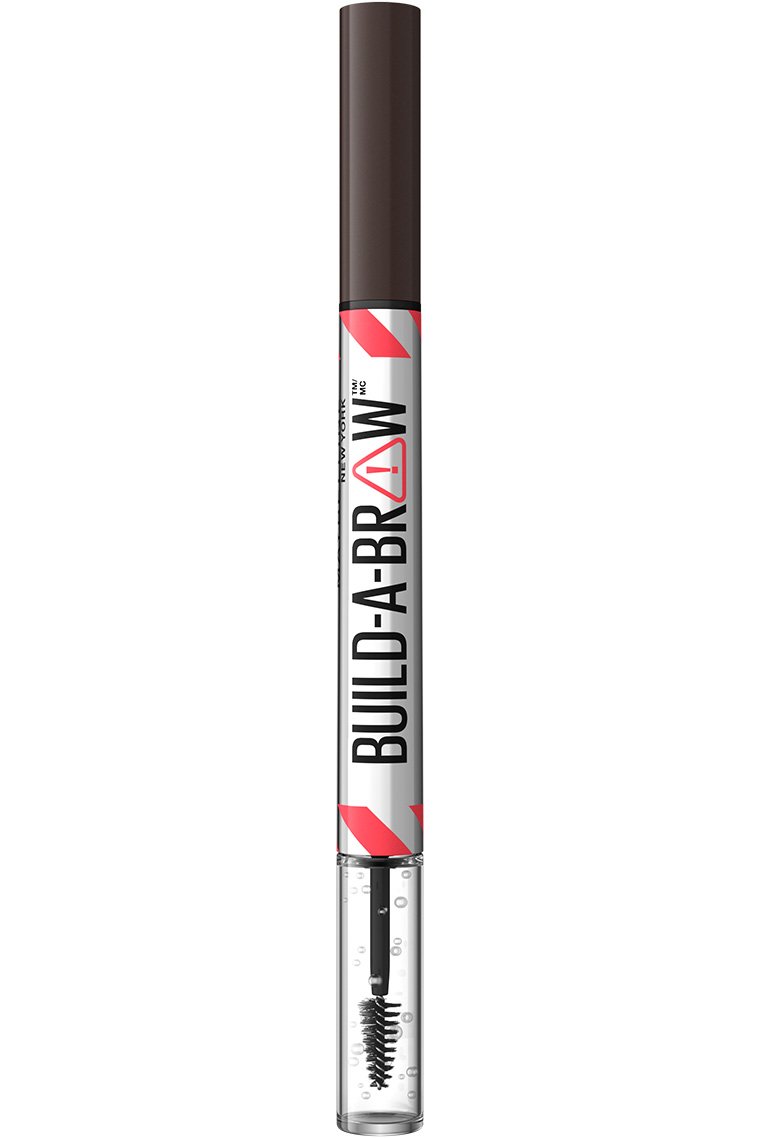 Maybelline Build-A-Brow 2-in-1 Brow Pen and Sealing Gel Eye Makeup - Ash Brown