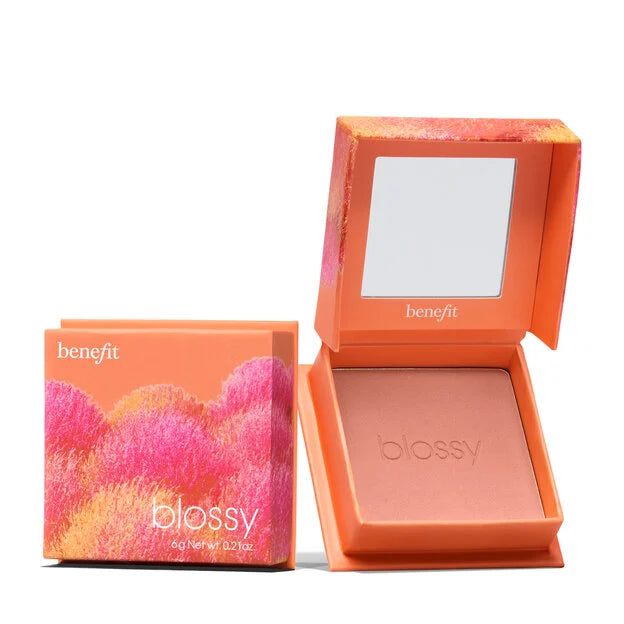 Benefit Blush Blossy Warm Apricot Brightening Powder Blush Mini Size