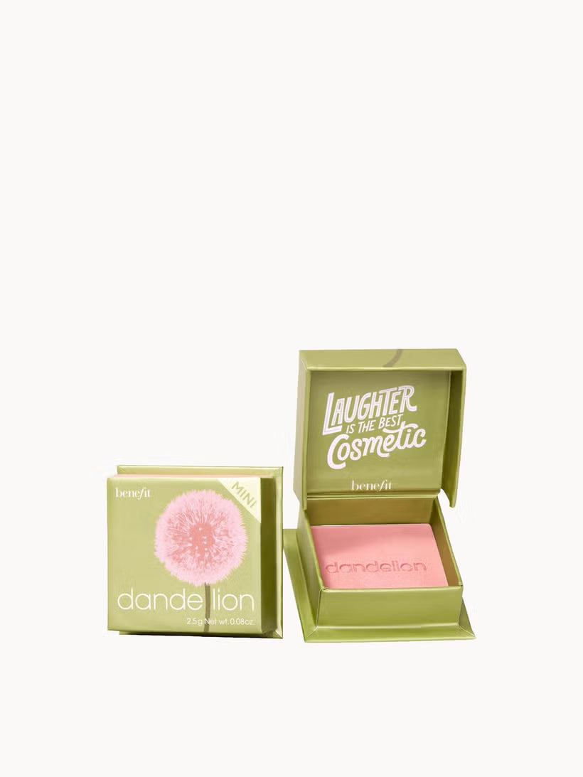 Benefit Blush Powder Dandelion Baby Pink Brightening Mini Size