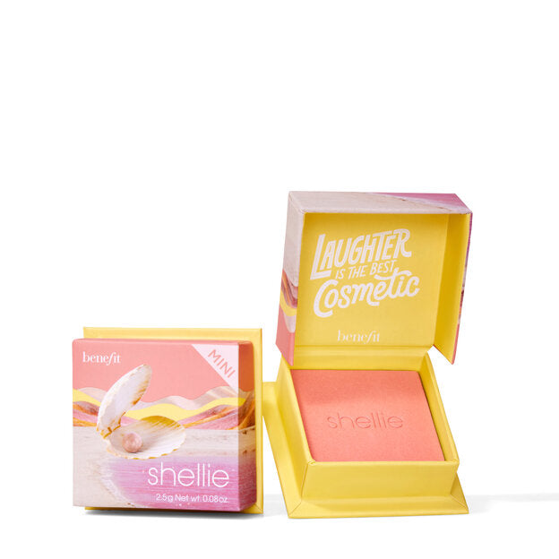 Benefit Blush Powder Shellie Warm Seashell Pink Mini Size