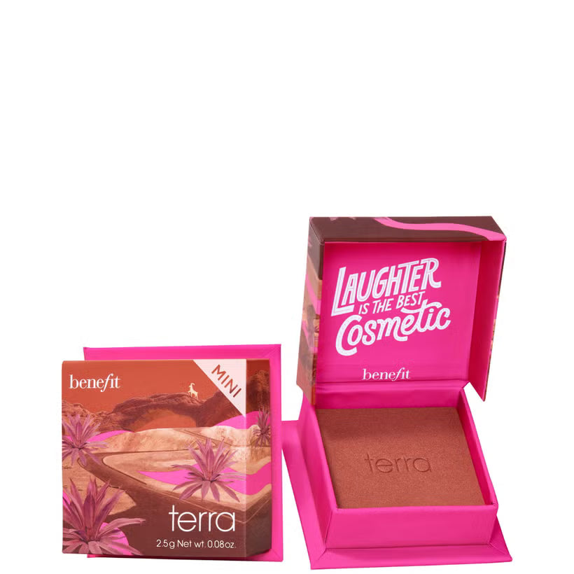 Benefit Blush Powder Terra Golden Brick-red Mini Size