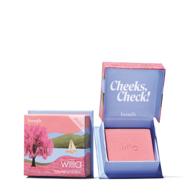 Benefit Blush Powder Willa Soft Neutral Rose Mini Size