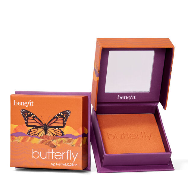 Benefit Butterfly Golden Orange Powder Blush Mini Size
