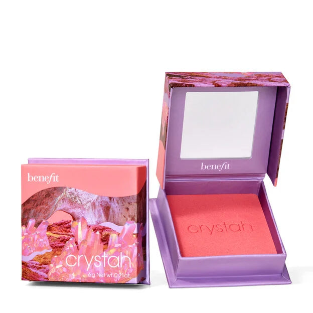 Benefit Crystah Strawberry Pink Powder Blush Full Size