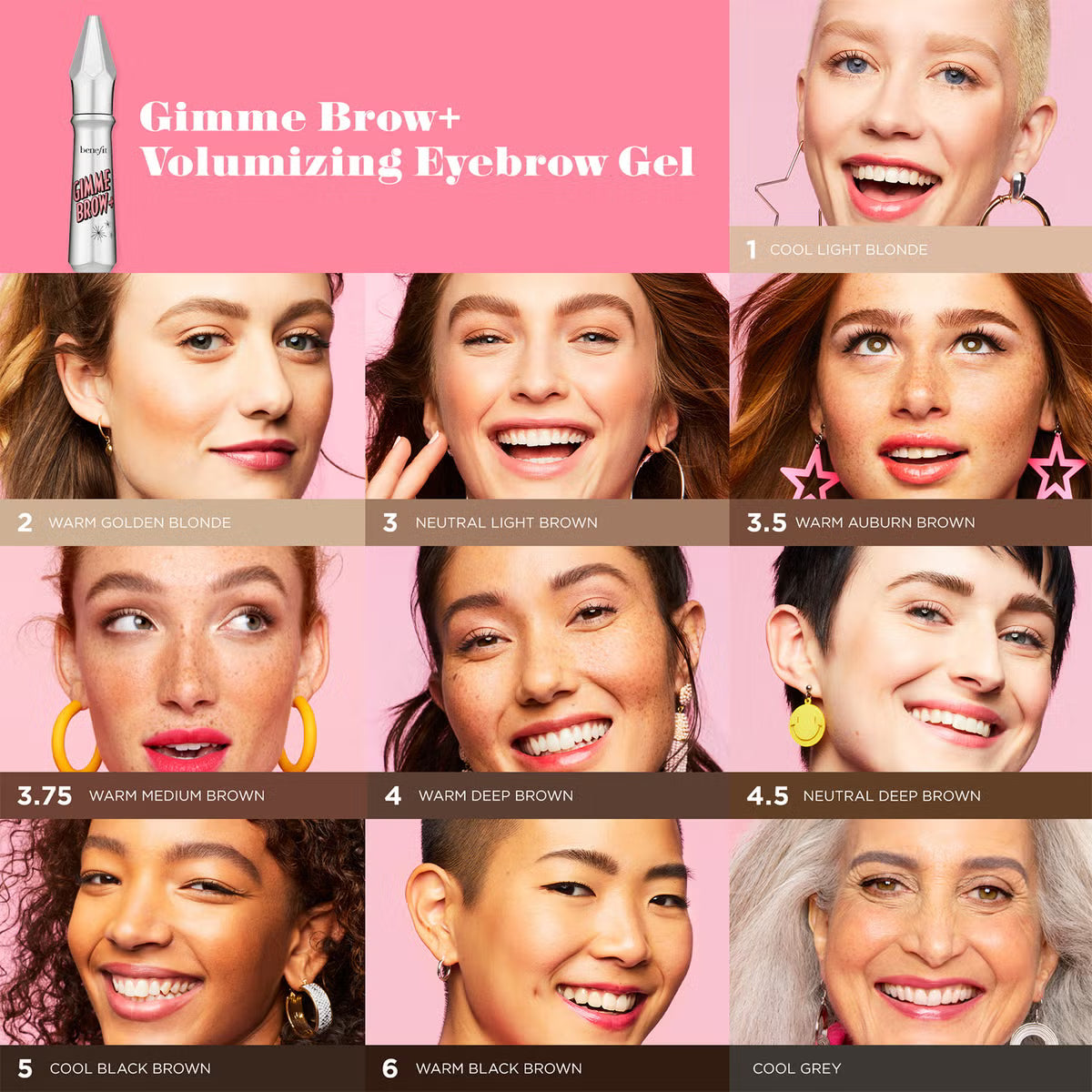 Benefit Gimme Brow+ Brow-Volumizing Fiber Gel Main 3