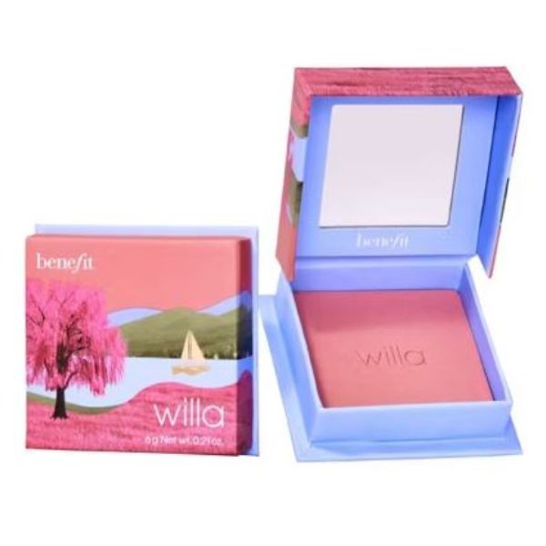 Benefit Willa Soft Neutral Rose Powder Blush Full Size