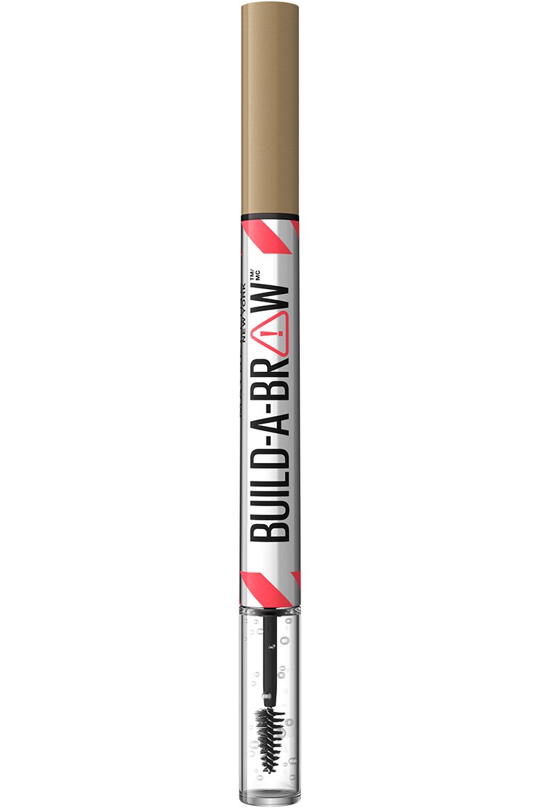 Maybelline Build-A-Brow 2-in-1 Brow Pen and Sealing Gel Eye Makeup - Blonde