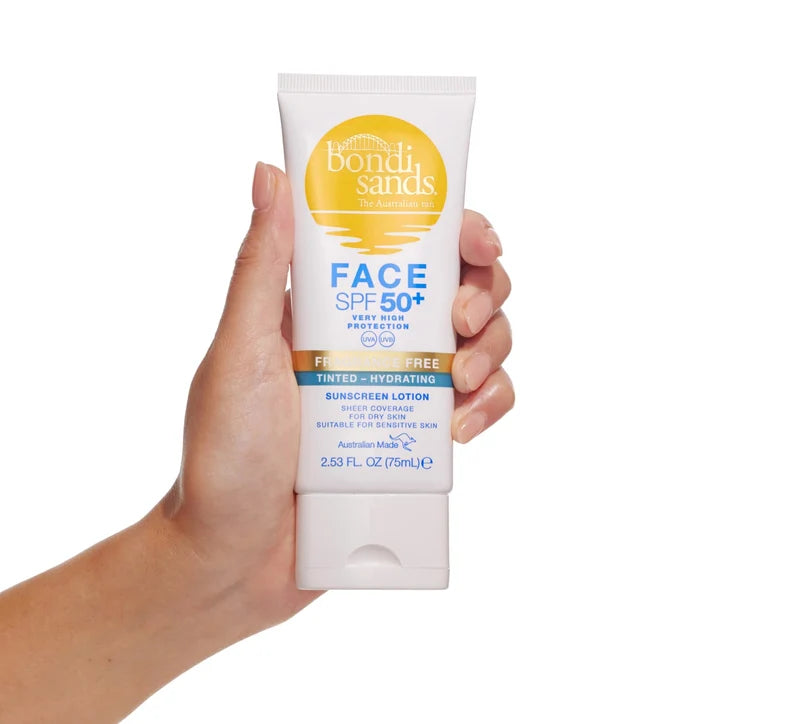 Bondi Sands SPF 50+ Fragrance Free Hydrating Tinted Face Lotion 75ml Primary 2