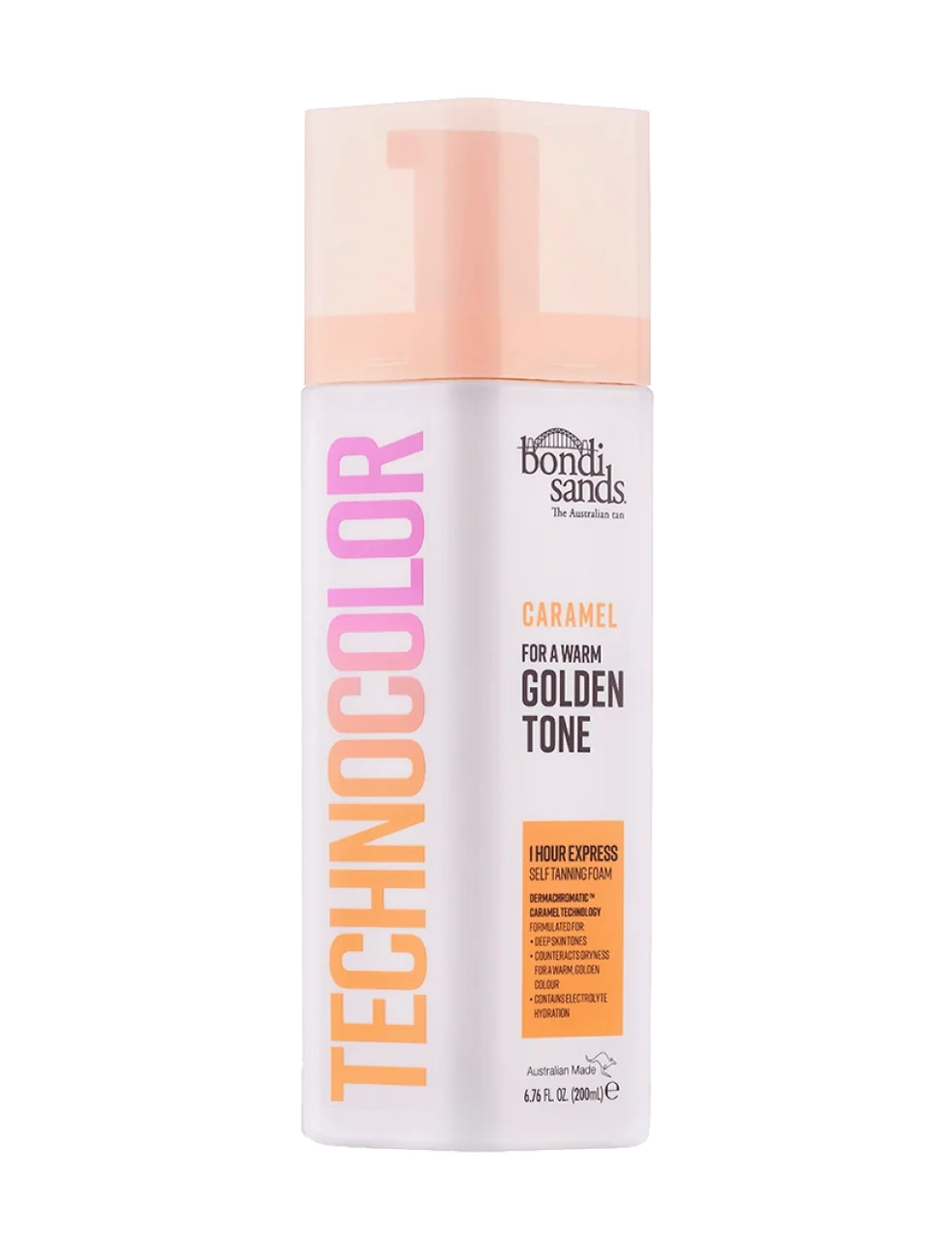 Bondi SandsTechnocolor 1 Hour Express Self Tanning Foam 200ml Caramel