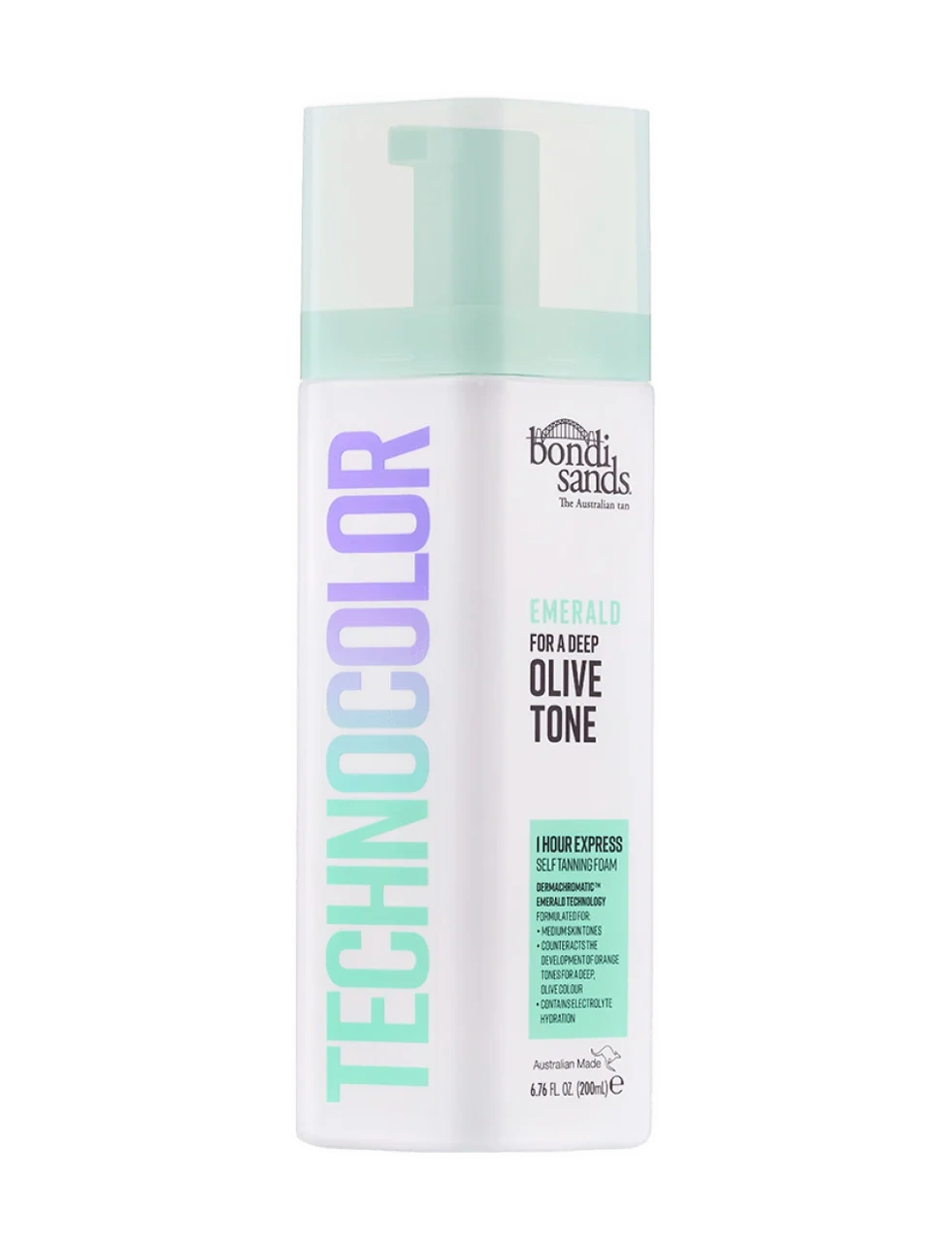 Bondi SandsTechnocolor 1 Hour Express Self Tanning Foam 200ml Emerald