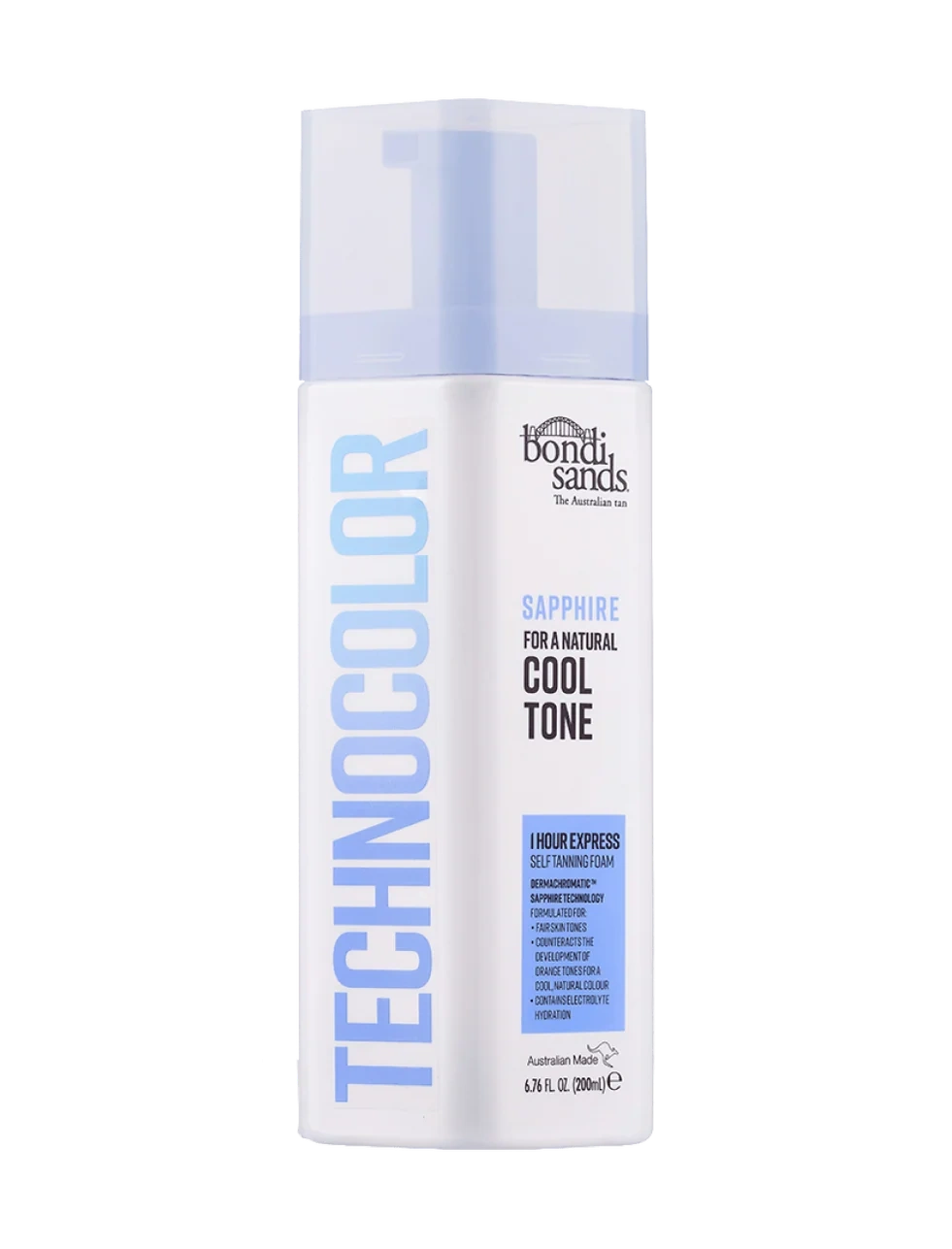 Bondi SandsTechnocolor 1 Hour Express Self Tanning Foam 200ml Sapphire