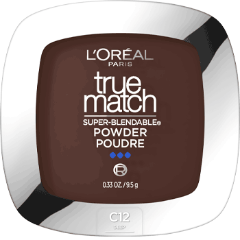 L'Oreal Paris True Match Super-Blendable Powder Foundation - C12_Deep