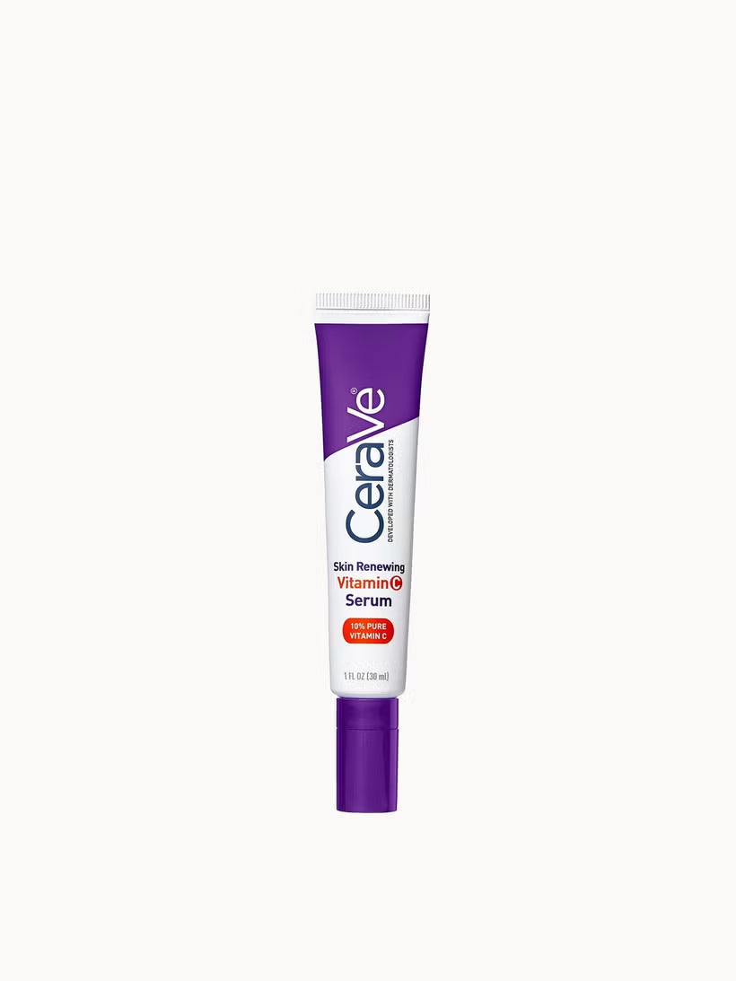 CeraVe Skin Renewing 10% Pure Vitamin C Serum with Ceramides for Brighter & Smoother Skin 30ml Main 