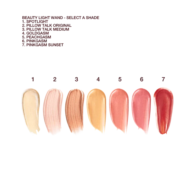 Charlotte Tilbury Beauty Light Wand Shade Colour