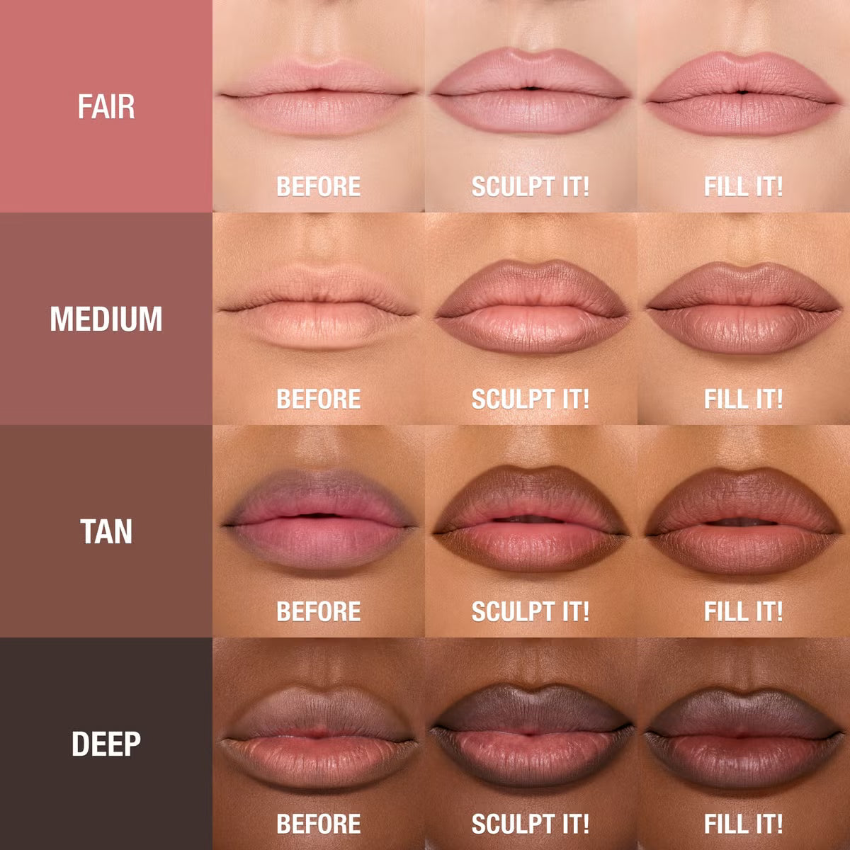 Charlotte Tilbury Lip Cheat Contour Duo Primary
