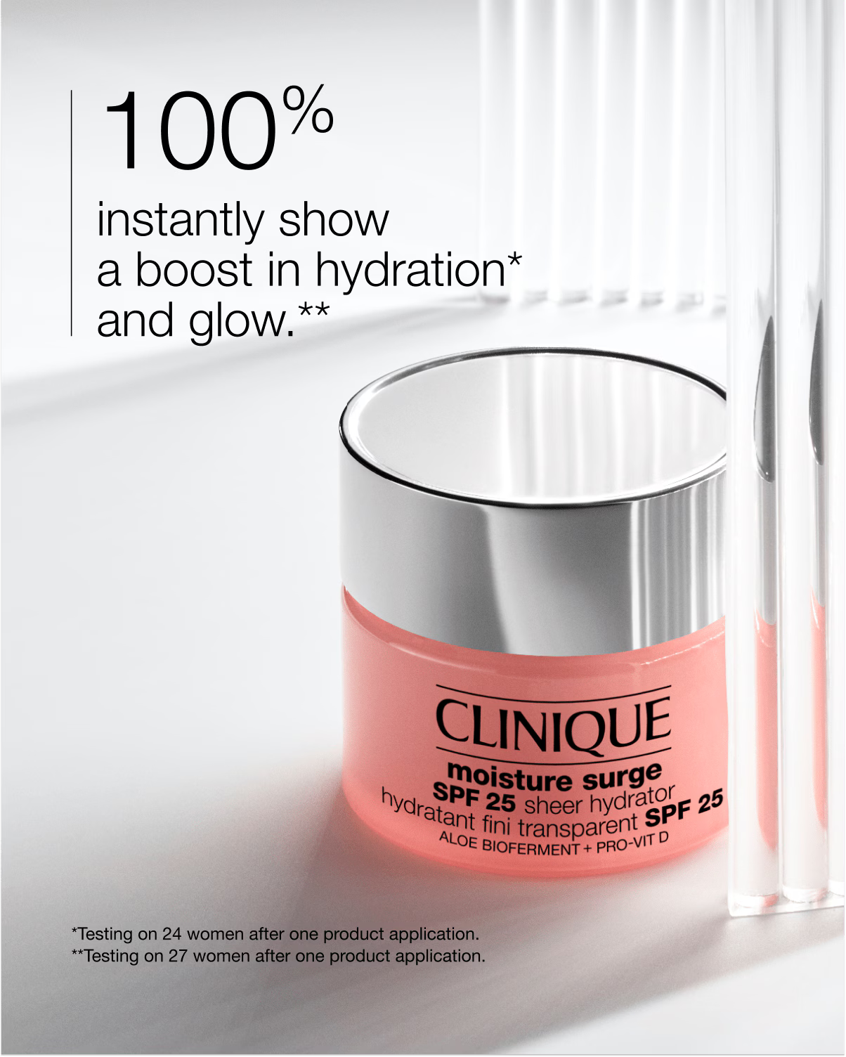 Clinique Moisture Surge™ SPF 25 Sheer Hydrator Primary 4