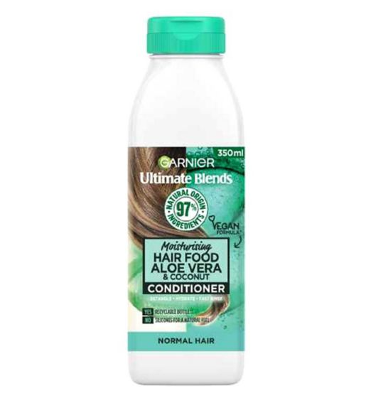 Garnier Ultimate Blends Aloe Vera Hair Food Shampoo, Conditioner & Mask