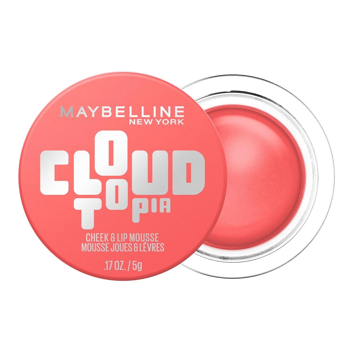 Maybelline Cloudtopia Cheek & Lip Mousse Blush - Coral_Illusion