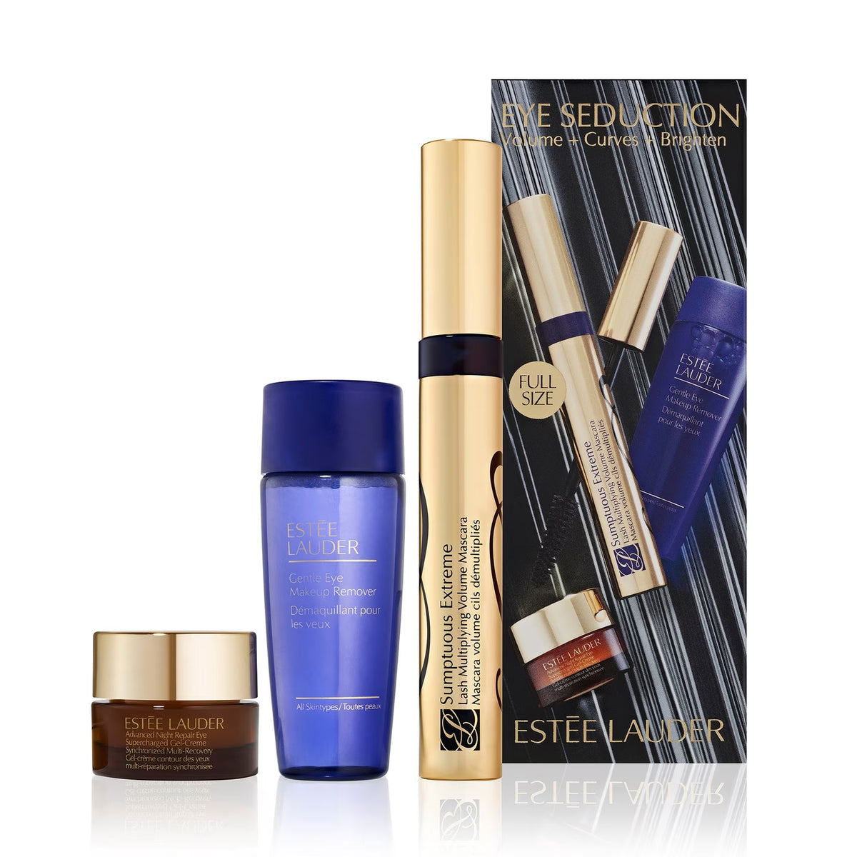 Estée Lauder Eye Seduction Mascara 3-Piece Gift Set (Worth £58) Main 