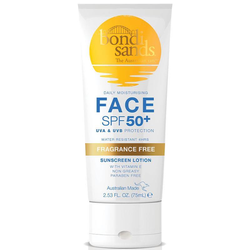 Bondi Sands Face SPF 50+ Fragrance Free 75ml