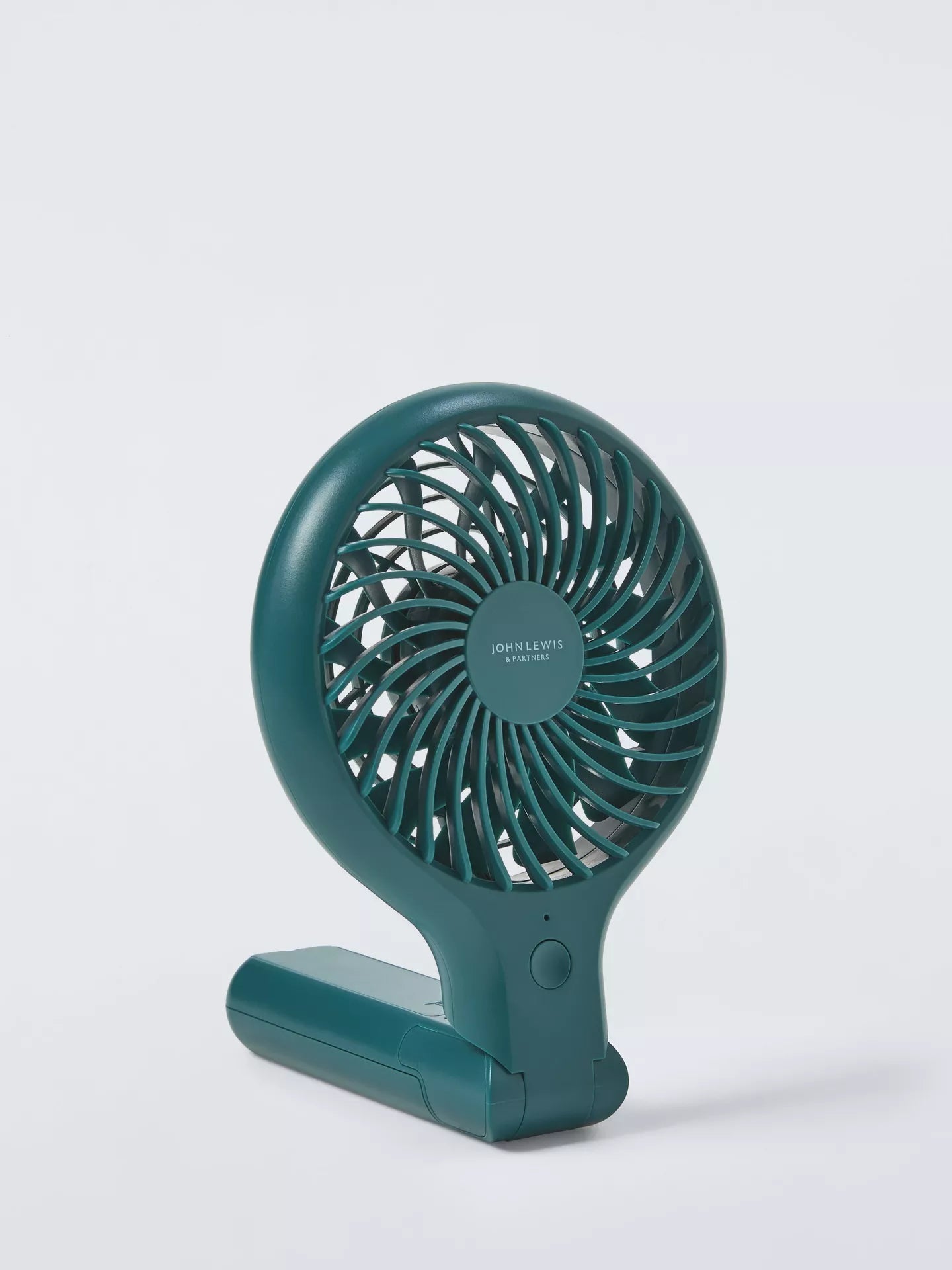 Handheld & Foldable Desk Fan, 4 inch Teal