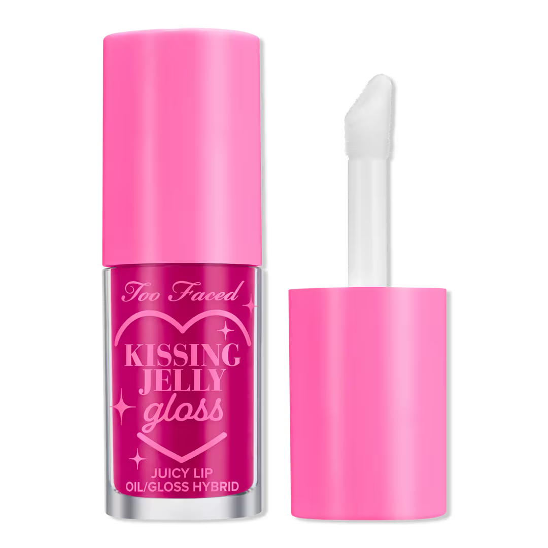 Kissing Jelly Hydrating Lip Oil Gloss Raspberry